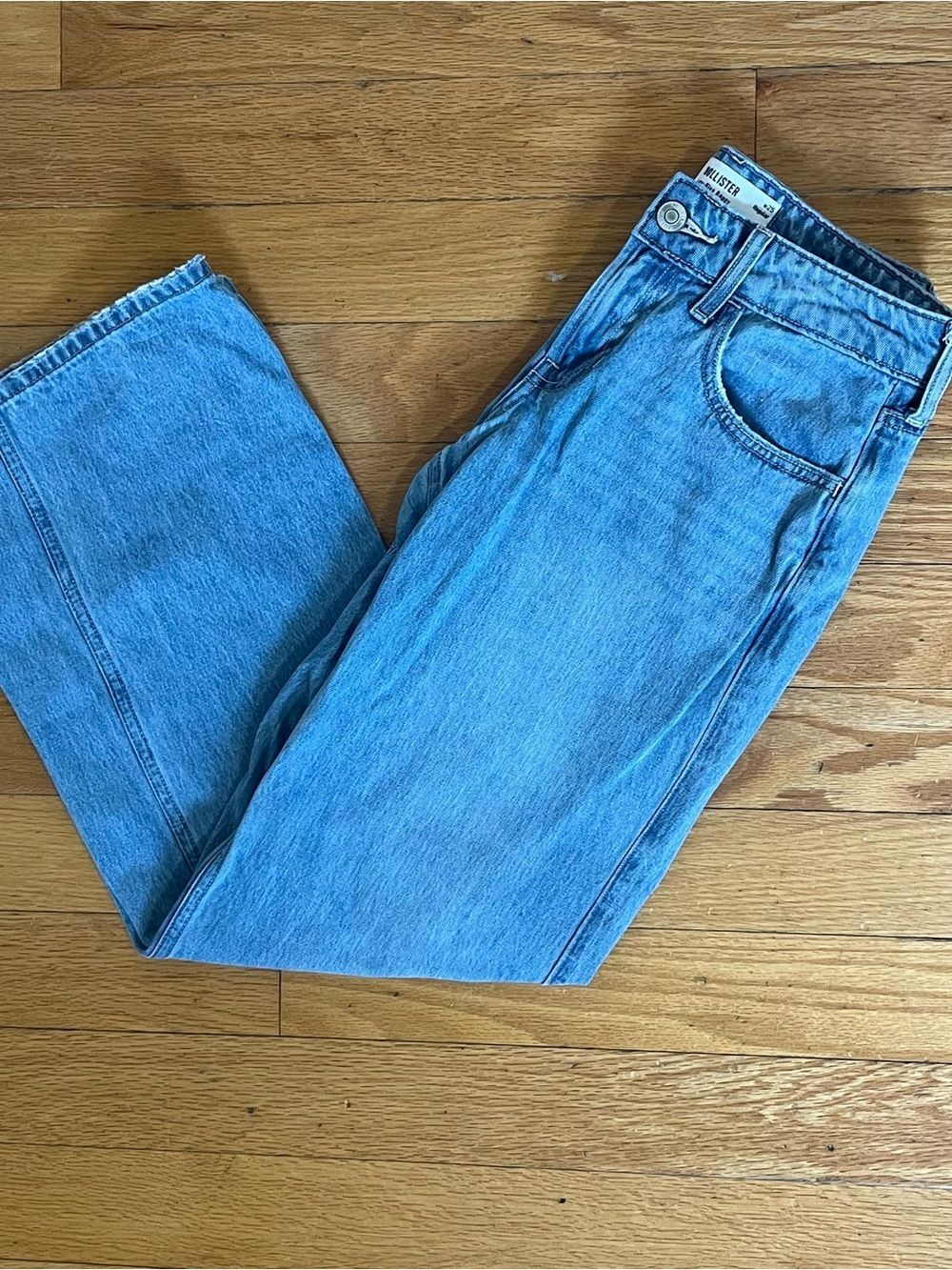 Hollister Low Rise Baggy Jeans Women’s Y2K Wide Leg - Picture 10 of 10